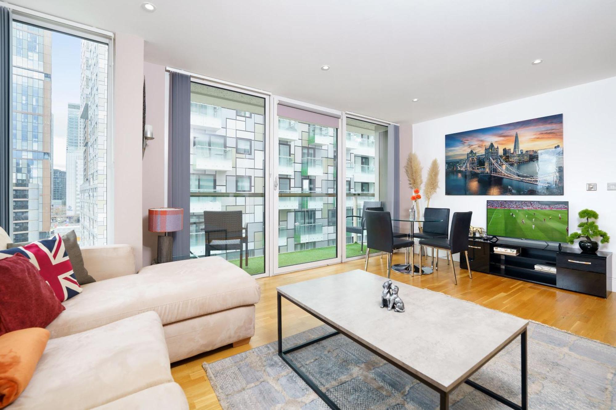 Apartmán Cobalt Point 2 Londýn Exteriér fotografie